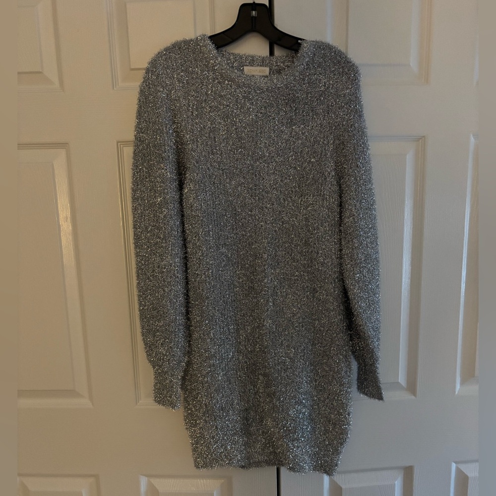 Ronny Kobo Collection Silver Dress